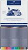 Faber-Castell Goldfaber Aqua Watercolor Pencil Set, 24 Colors in a Tin, 114624
