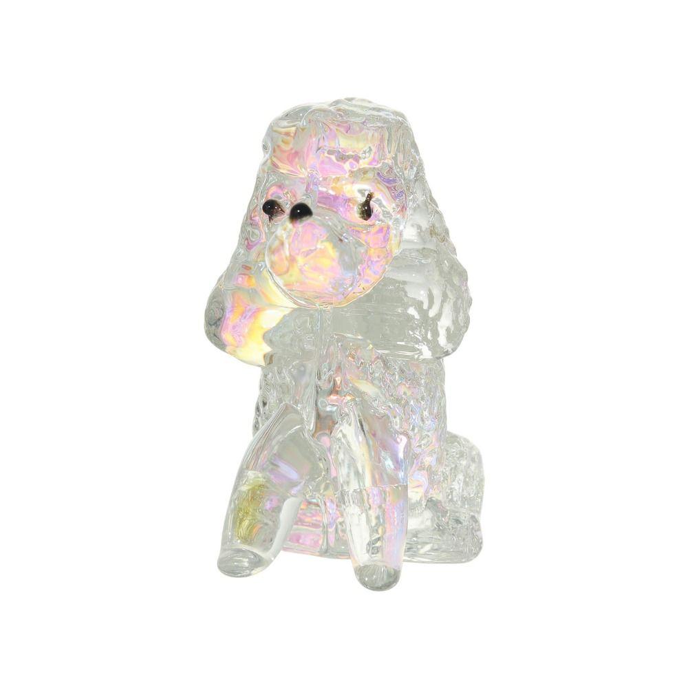 Микро Собаки Кошки Миниатюры Милые Животные Настольные Украшения Креативная Хрустальная Фигурка Собаки Стол