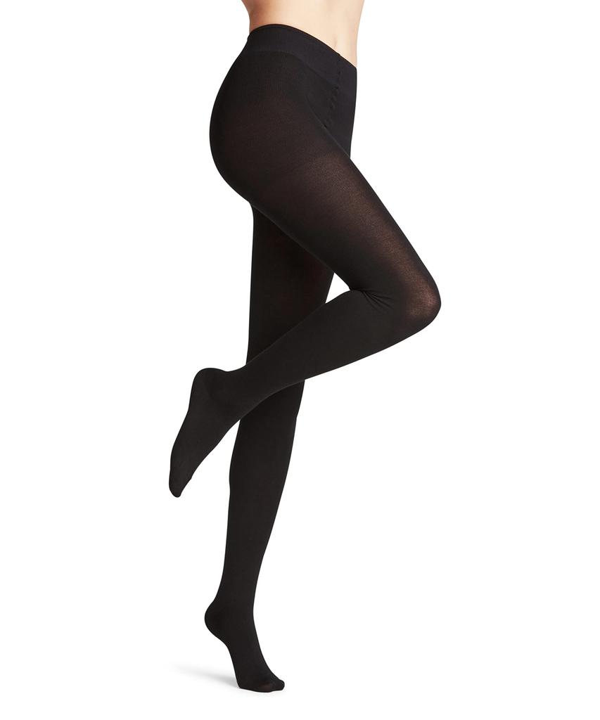 [FALKE] [Falke] Женские хлопковые колготки, Нежные для кожи, Теплые, Прочные, 48790 FAMILY TIGHTS, Размер M, 3009 ЧЕРНЫЙ [Авторизованный продавец]
