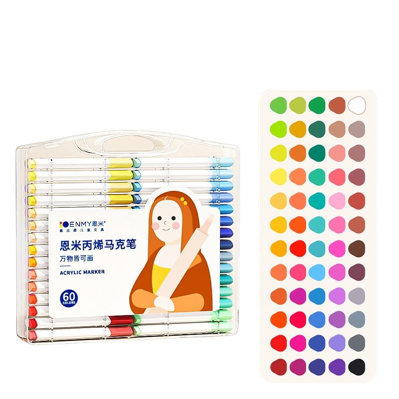 Гелевая ручка для рисования, ручная работа, граффити, ручка 24/48/60 цветов, художественный маркер, ручка для детей