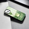 Милый Зеленый Лягушонок Чехол для Телефона Для IPhone 17 Pro Max 15 Pro 16 14 Plus 12 13 Mini 11 Pro Ударопрочный Стеклянный Чехол