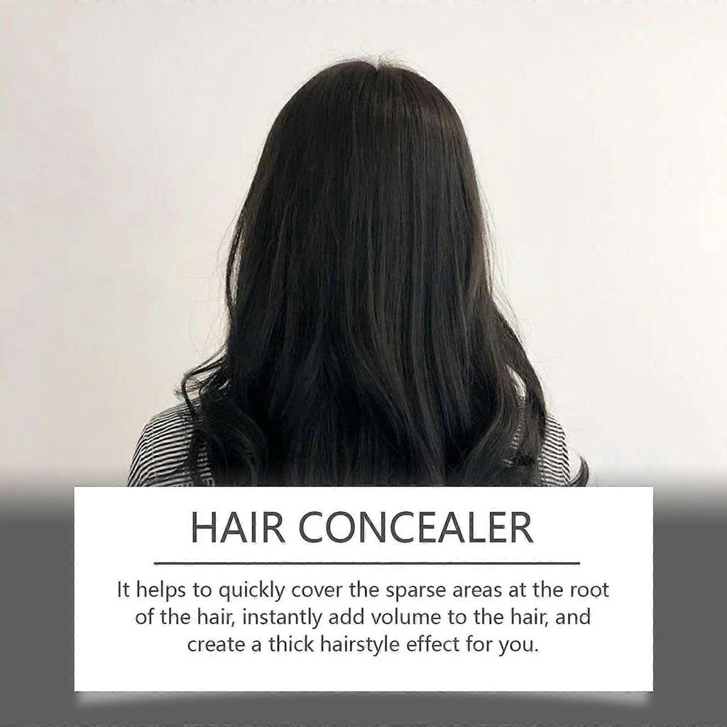 Hair Concealer, Natural Brown-Black Color, Gentle, Long-Lasting, Easy To Wash, Refreshing Hair Conditioner.