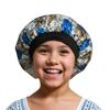 Children's Satin Sleep Cap - Soft Elastic Silk-like Hair Care Hat