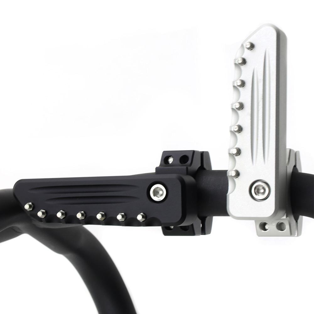 Для Triumph Tiger660 Tiger 800 900 GT PRO Rally Explorer 1200 Передние подножки Складные подставки для ног Хомуты 22-28 мм