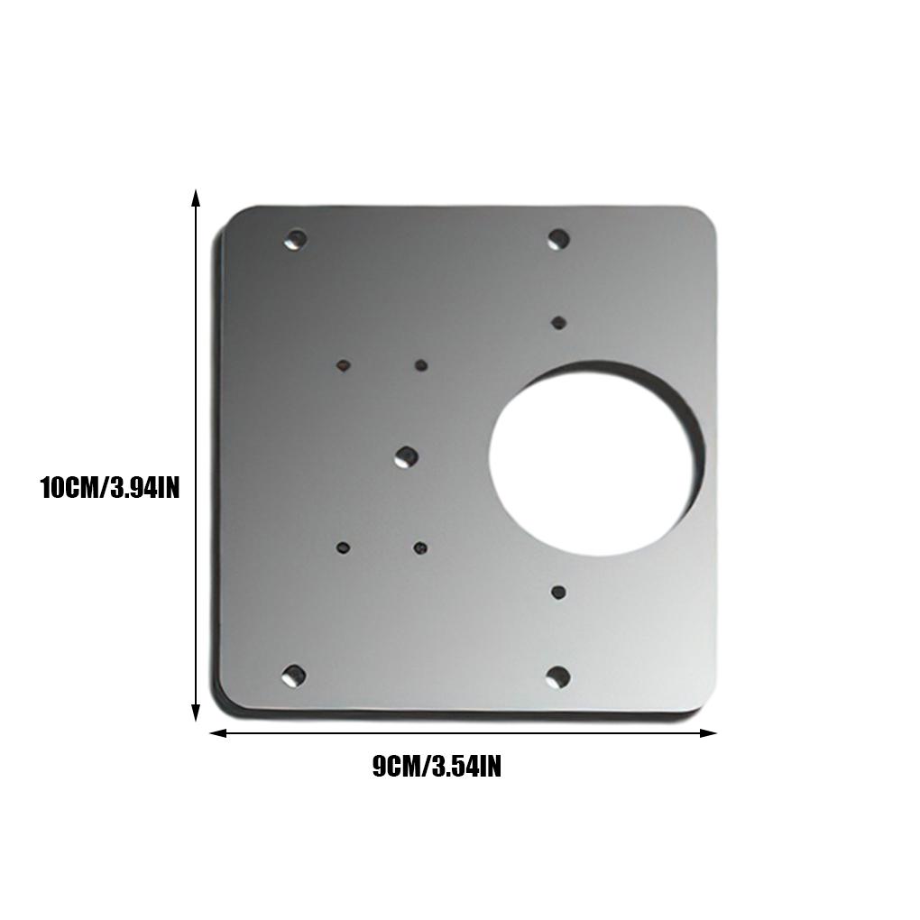 Нержавеющая сталь Шкаф Деревянная дверь Петля Ремонтная пластина Полки Монтажный шаблон с винтовым креплением Бытовой кронштейн