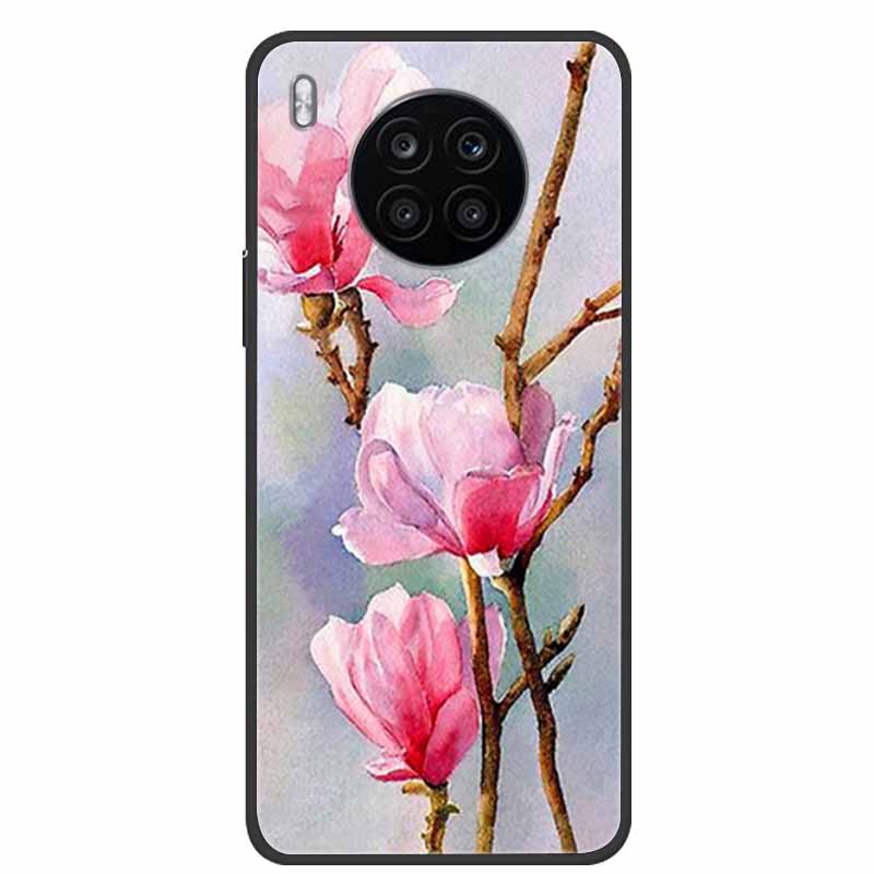 For Honor 50 Lite Case Shockproof Soft silicone TPU Back Cover For Huawei Honor 50 Lite Phone Cases Honor50 Lite Cute Cartoon