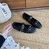 Soft-soled Doudou Shoes Early Spring New Retro Square Head Shallow Mouth 2025 Autumn Mary Jane Single Shoes Women's Flat Bottom Versatile Feeling 