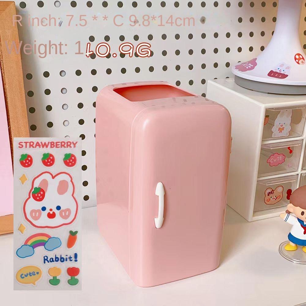 Держатель для ручек в стиле INS, креативный холодильник, симпатичный, большой емкости, настольный держатель для хранения, модный, милый, многофункциональный держатель для ручек