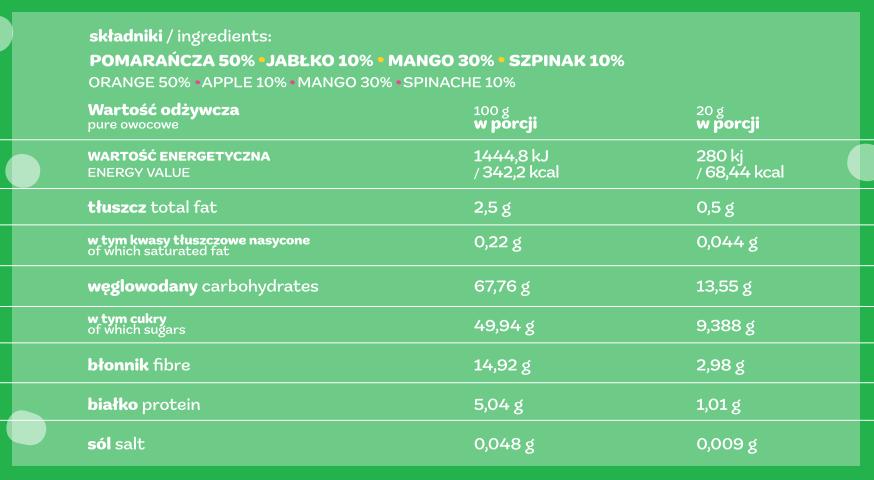 Sugar-free Healthy Fruit Candies - Green - 20G