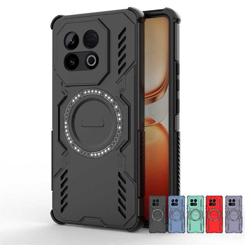 Для чехла Vivo iQOO Z10 Turbo Plus Чехол iQOO Z10Turbo Plus Магнитная адсорбция Беспроводная зарядка Чехол Для чехла Vivo iQOO Z10 Turbo Plus