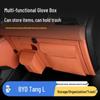 Органайзер для сиденья пассажира BYD Tang L Han L: Хранение салфеток и мусорный пакет в бардачке.
