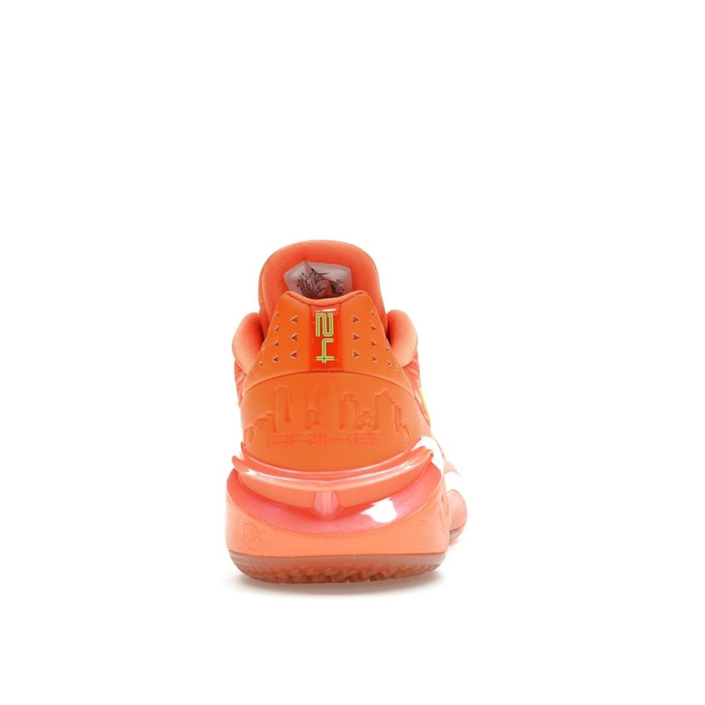 Nike Arike Ogunbowale x Air Zoom GT Cut 2 Яркие женские кроссовки мандаринового цвета Orange Lime-Blast Camellia FQ8704-800