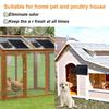 Solar Ventilationfan Kit 5W Exhaust Ventilation Cooling Fan With Solar Panel For Home Pet And Poultry House Introduce Fresh Air