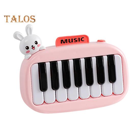 15-клавишное карманное пианино, мини-электронное пианино с подсвечивающимися клавишами для детей, портативный музыкальный инструмент, детская игрушка для раннего развития