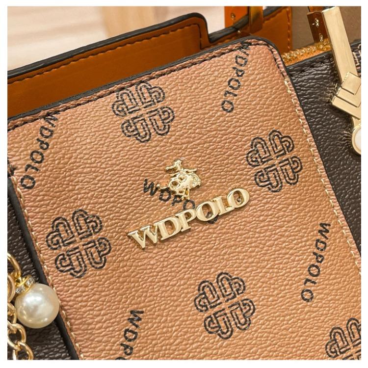 Женская брендовая сумка WDPOLO;s Сумка-мессенджер для мамы большой вместимости;s Сумочка Commuter Reading 2023 Сумка через плечо