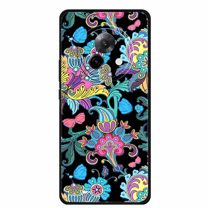 Черный силиконовый чехол для Meizu Lucky 08, роскошный защитный мягкий чехол-накладка на заднюю панель телефона для Meizu Lucky 08, 6.78", мультяшный корпус