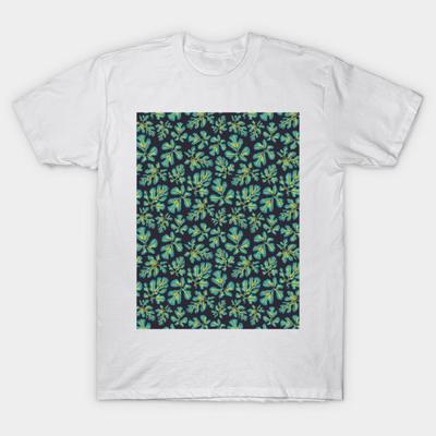 Футболка женская с рисунком листьев Harajuku Print Kawaii футболка летняя с коротким рукавом женская футболка топ футболка