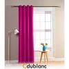 Blackout Curtains - HOMEROKK - 140 X 260 Cm - Fuchsia - 100% Polyester - 8 Eyelets