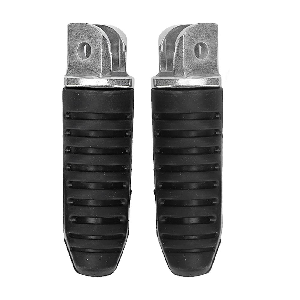2pcs Aluminum Front Footrests Foot Pegs Black Fit for Suzuki DL650 V Strom 2004 2012