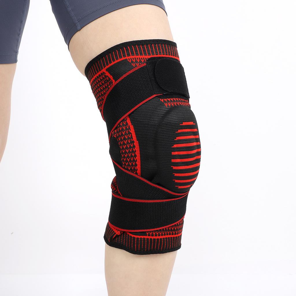 Одинарные наколенники!Спортивные силиконовые наколенники, наколенники для фитнеса и бега, короткие накладные ремни, наколенники для защиты мениска