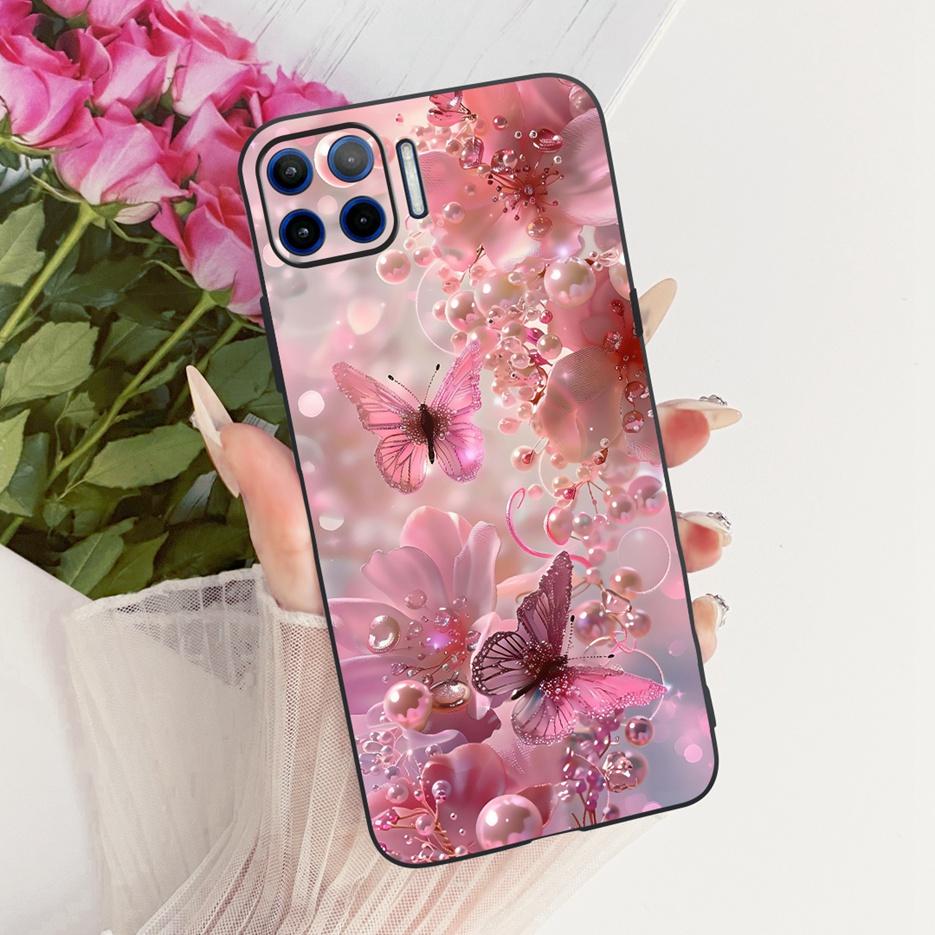 For Motorola Moto G 5G Plus Case XT2075 Luxury Flowers Butterfly Painted Cover Soft TPU Phone Case For Moto G MotoG 5G Plus Bags