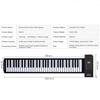 61 Keys 88 Keys Roll Up Piano Flexible Soft Electronic Digital Piano Roll Up Keyboard Piano Portable