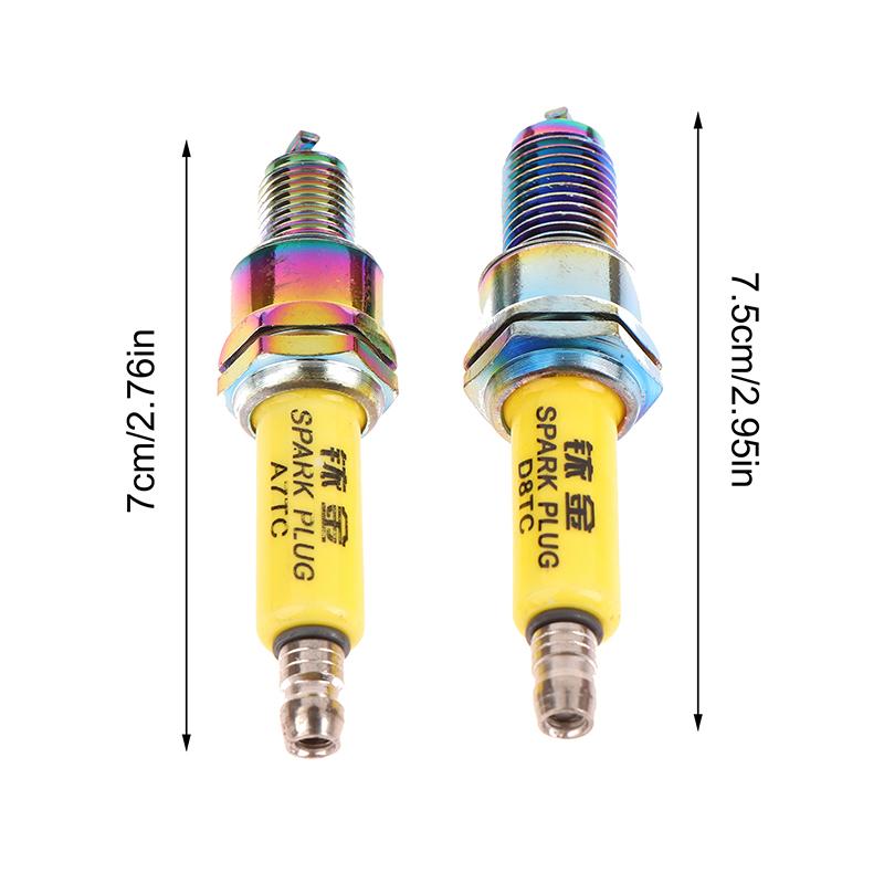 1 шт. иридиевая свеча зажигания D8Tc/A7Tc для вертикального двигателя серии Cg 125Cc 150Cc 200Cc 250Cc внедорожник мотоцикл скутер
