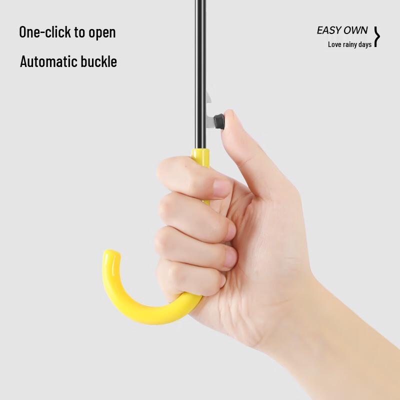 Nanqiao Frosted Transparent Manual Stick Umbrella