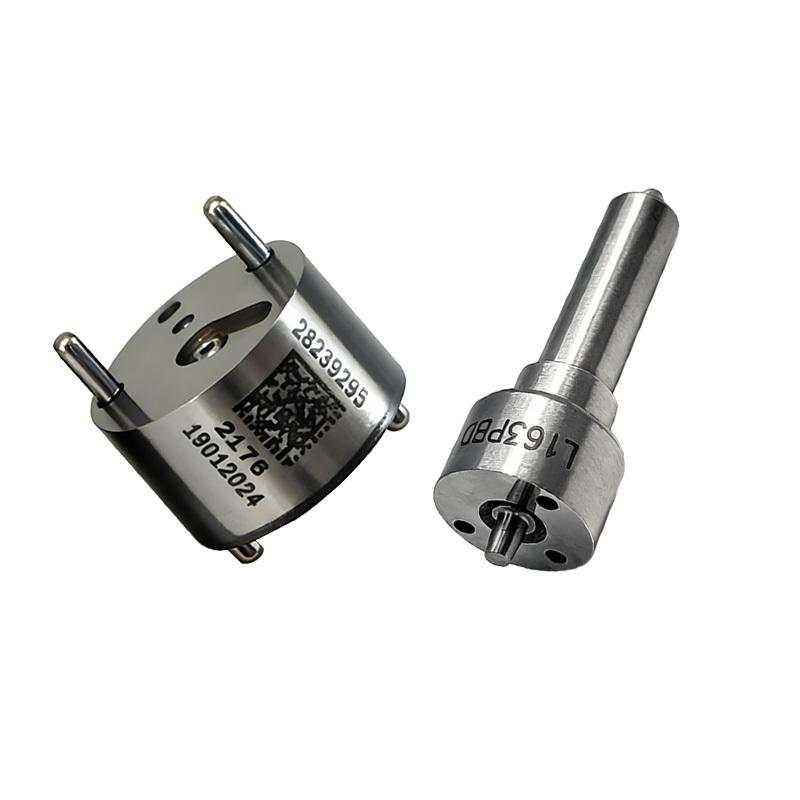 28239295+L163PBD Common Rail Nozzle And Control Valve Combination Kit Suitable For Delphi Injector EKBR03301D Model LD1042