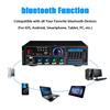 2000W 2 Micphone Bluetooth Stereo Amplifier Surround Sound Mixer 220V FM AUX USB SD AMP Home Cinema Karaoke Remote Control