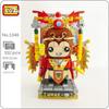 LOZ 1348 Fairy Tale Journey West Monkey King Warrior Monk Animal Monster DIY Mini Blocks Bricks Building Toy  No Box