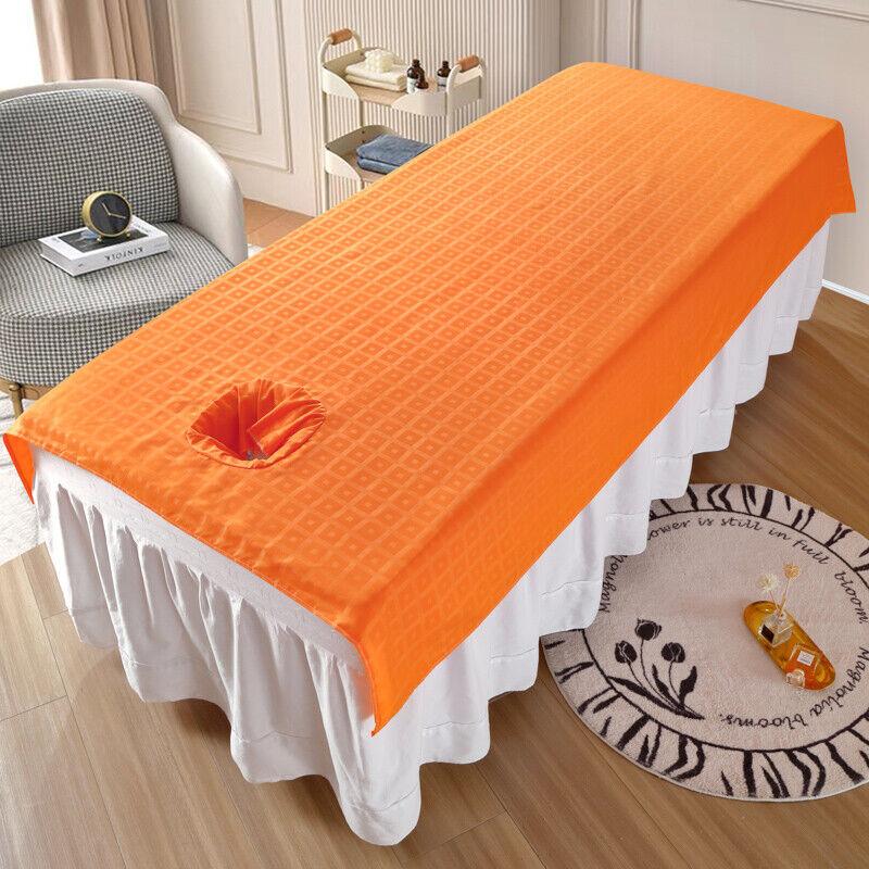 Beauty Massage Bed Cover Sheet SPA Massage Bed Table Cover W/ or W/o Face Hole Body Spa Salon Bedspread Home Decoration