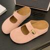 Дизайнерские женские балетки, шлепанцы, элегантные туфли-мюли, тренд 2025, летняя обувь для ходьбы, удобные шлепанцы, модная новинка, туфли для платья, zapatillas de mujer