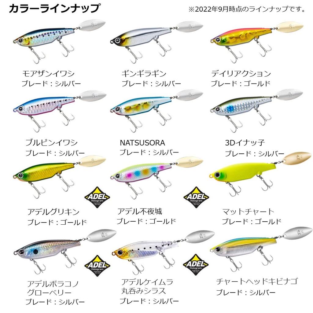 Daiwa Morethan Shallow Spin 74S Morethan Sardine (S)