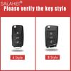 Чехол для автомобильного ключа для Volkswagen Bora Polo Tiguan Jetta Passat Golf 7 MK7 Tiguan MK2 для Skoda Octavia A7 SEAT Ateca Leon FR 2 Ibiza