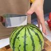 Watermelon Cutter Stainless Steel Melon Cutter Watermelon Slicers Wood Handle Efficient Fruit Cutting Tools