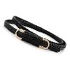 Women'S Spring And Summer Dress Retro Decorative Thin Belt Buckle Woven Belt Women'S Waist Chain