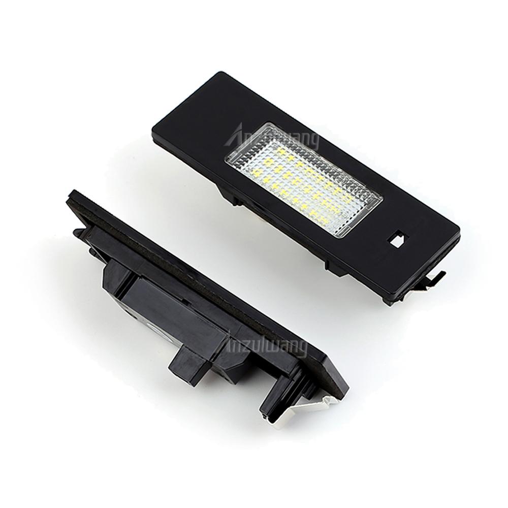 Светодиодный светильник номерного знака для BMW E81 E85 E86 E87 E36 без ошибок Canbus автомобильные аксессуары автомобильная лампа 6500K белый автомобильный свет