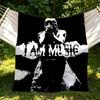 Плед Rap P-playboi Carti Подходит для диванов, кроватей, офисов, автомобилей, путешествий на открытом воздухе. Идеальный подарок для друзей, семьи