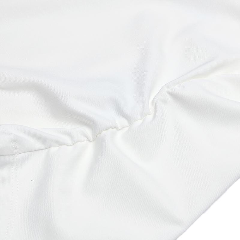 Fila Оригинальная женская футболка с вышивкой собаки, облегающая, с коротким рукавом, топ F61W629108F-WT