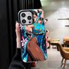 Мягкий чехол ChunLi S-Street F-FighterS для iPhone 15 16 17 Pro Max 17Air 16E 14 Plus 13 12 Mini Ударопрочный чехол Задняя панель