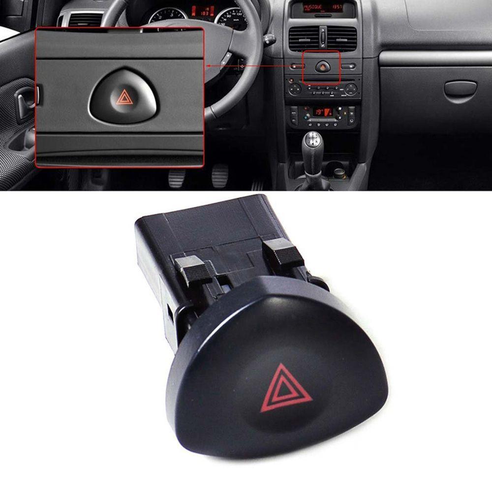 Clio II Hatchback Hazard Warning Button Emergency Hazard Flasher Warning Light Switch 8200442723