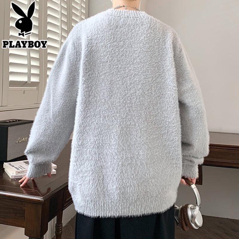 PLAYBOY Унисекс модный вязаный свитер
