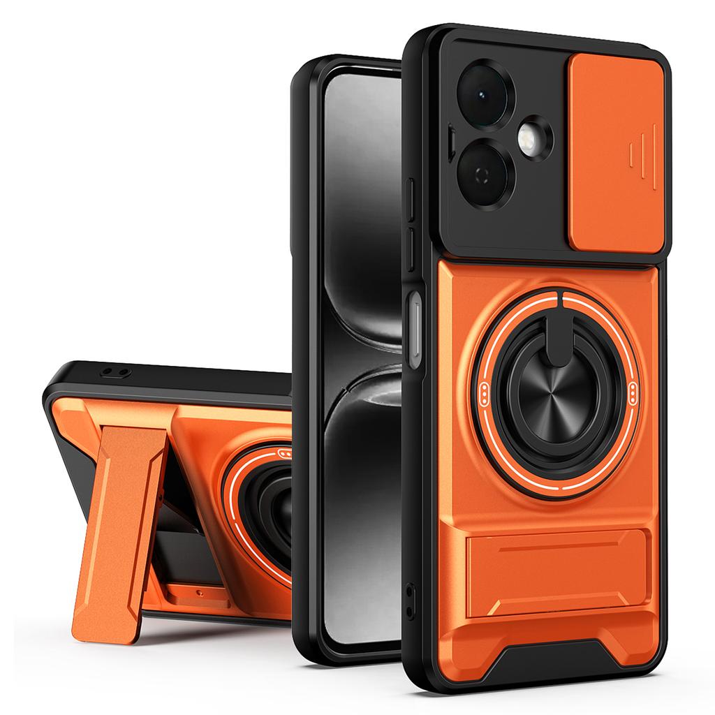 For Samsung Galaxy S26+ Magnetic Phone Case Soft-touch 2-in-1 PC+TPU Shockproof Cover Compatible
