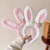 1Pc Rabbit Ear Headband Hat Strawberry Flower Bunny Ear Hair Band