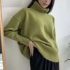 Stylish, Soft And Comfortable High Lapel Solid Color Pullover, Not Easy To Pill, Solid Color Trendy Everyday