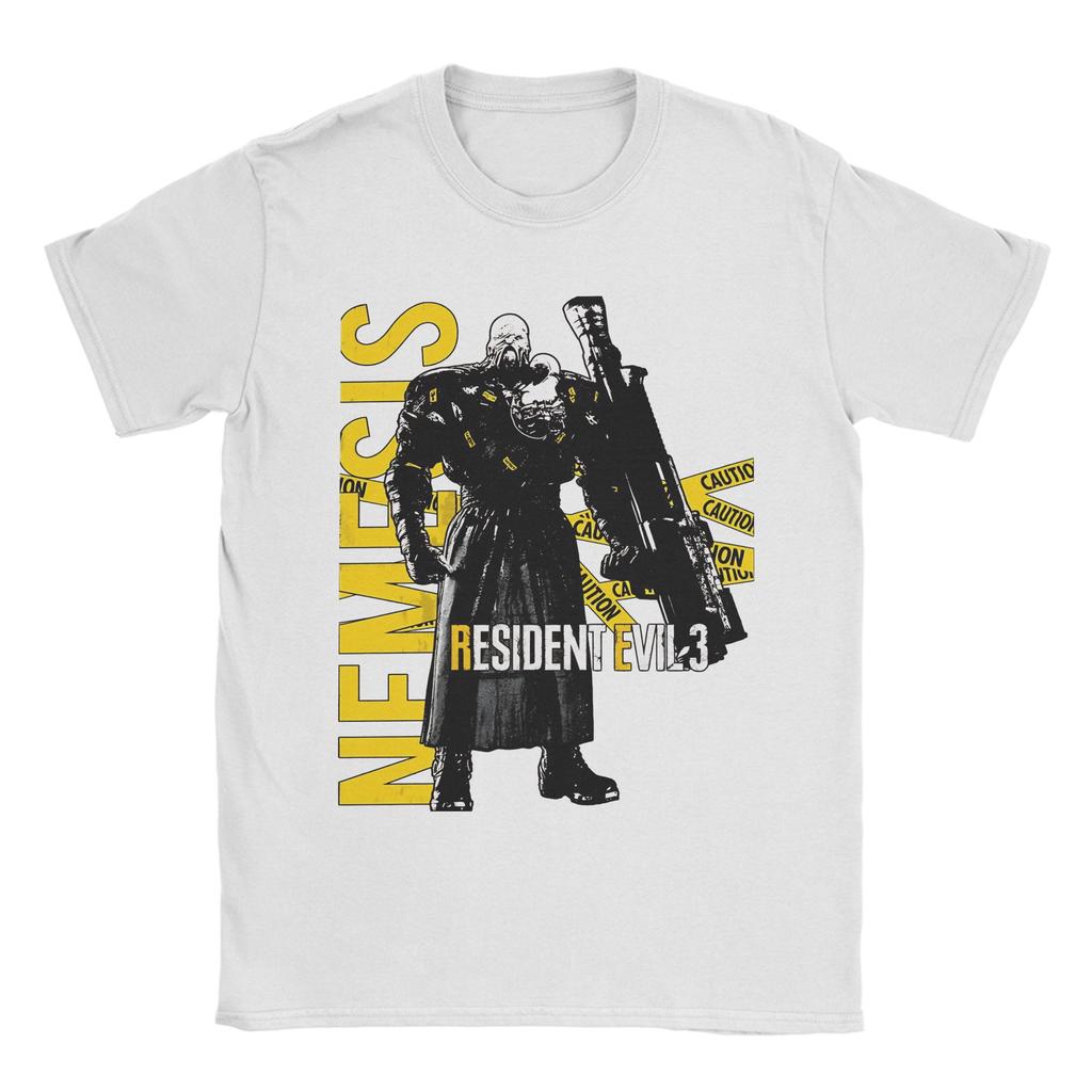 R3MAKE NEMESIS Residents Evils T Shirts for Men Cotton Funny TShirt Round Neck Tee Shirt Short Sleeve Clothes Summer