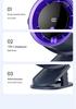 Smart High-Speed Portable Desktop and Hanging Fan with Digital Display