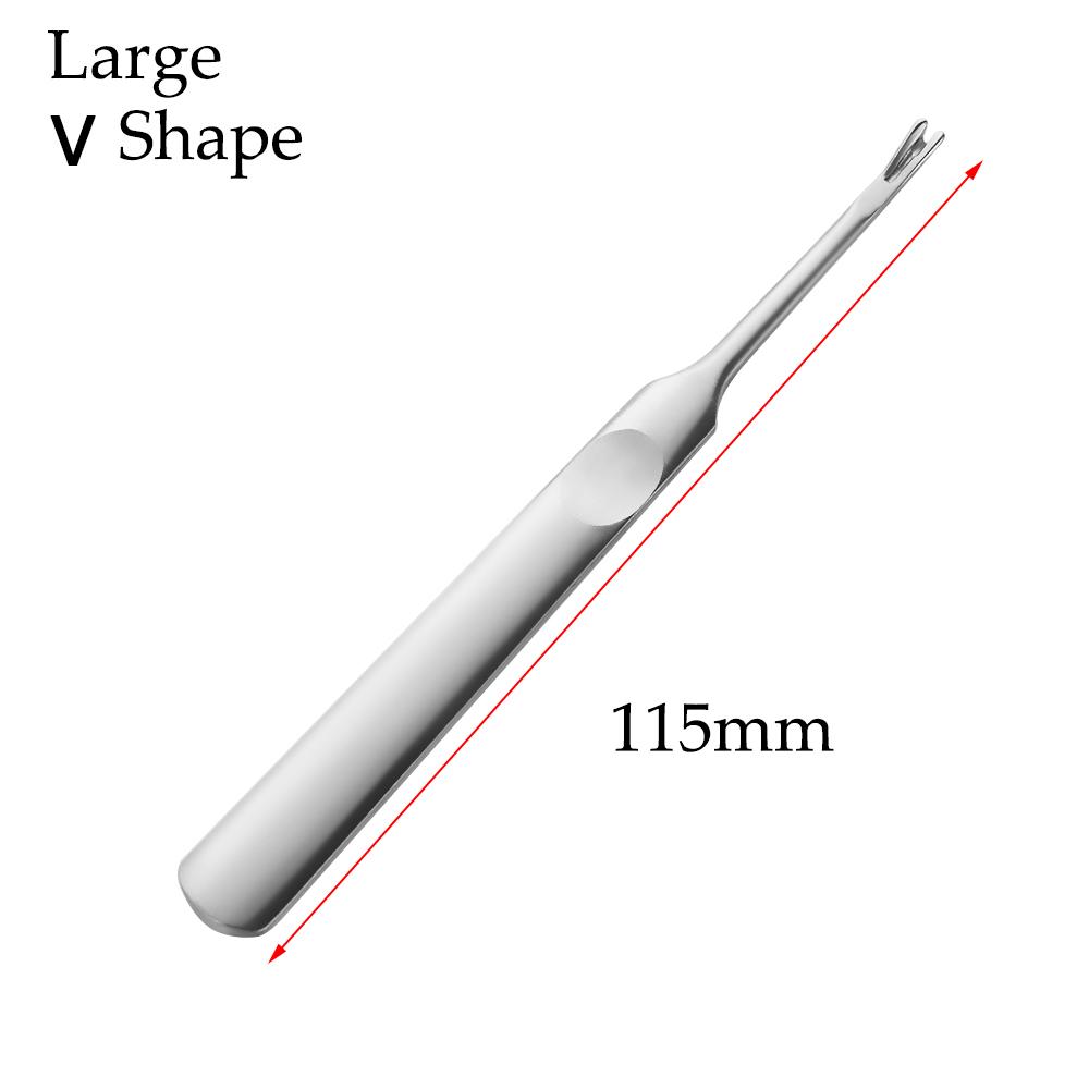4 шт., U + V-образный набор инструментов для вышивания кожи, ручной работы, набор инструментов для пробивки канавок, дырокол для кожевенного ремесла, набор инструментов для снятия фаски