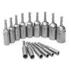 Набор глубоких силовых торцевых головок длиной 80 мм 5,5-19 мм, адаптер для ударных головок для электроинструментов, шестигранник 6,35 мм